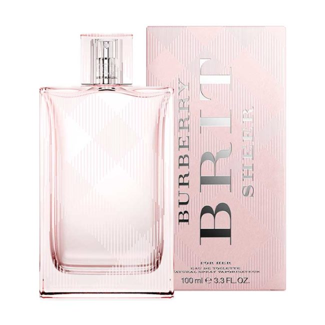 Burberry Brit Sheer For Her Eau de Toilette 100ml - Perfume Boss